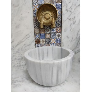 Marmara Çanak Mermer Kurna