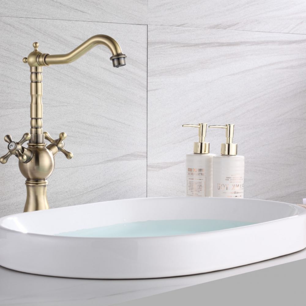 Antik Koç Başlık Çanak Lavabo Bataryası Antik Koç Başlık Çanak Lavabo Bataryası