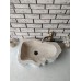 Traverten Naturel Elips Mermer Lavabo Traverten Naturel Elips Mermer Lavabo