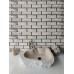 Traverten Naturel Elips Mermer Lavabo