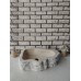 Traverten Naturel Elips Mermer Lavabo