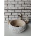 Traverten Teker Patlatma Mermer Lavabo Traverten Teker Patlatma Mermer Lavabo