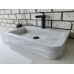 Beyaz Oval Steep Mermer Lavabo Beyaz Oval Steep Mermer Lavabo
