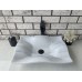 Beyaz Undate Mermer Lavabo