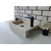 Traverten Mikro Mermer Lavabo Traverten Mikro Mermer Lavabo