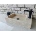 Traverten Mikro Mermer Lavabo