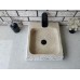 Traverten Mikro Patlatma Mermer Lavabo