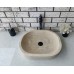 Traverten Oval Mermer Lavabo Traverten Oval Mermer Lavabo