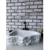 Beyaz Naturel Elips Mermer Lavabo Beyaz Naturel Elips Mermer Lavabo