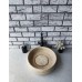Traverten Pahlı Lid Teker Mermer Lavabo