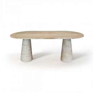 Cone - Traverten  Yemek Masası